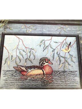Crossed Wing Collection Backwater Woody No. 30 Cross-Stitch Pattern